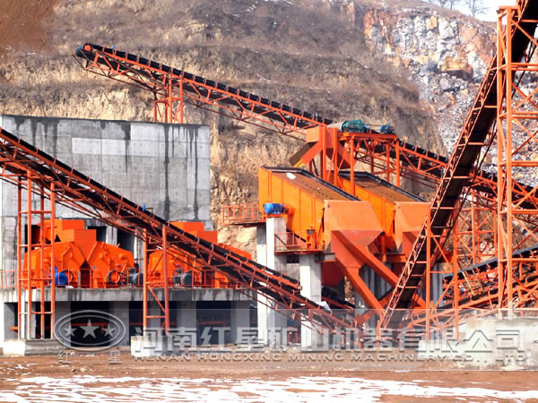 石頭破碎生產線